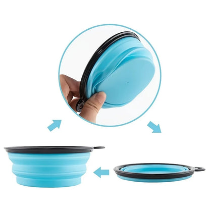 Durable TPR Portable Bowl